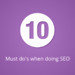 Must do when doing SEO