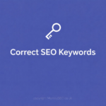 Choosing the correct SEO keywords